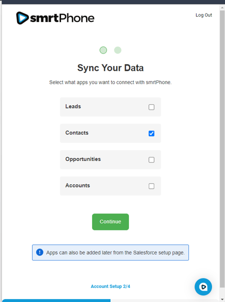 sync data